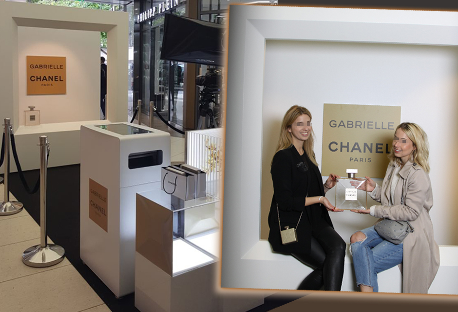 Hashtag Printer Düsseldorf - Social-Media-Aktion & Chanel Store Opening