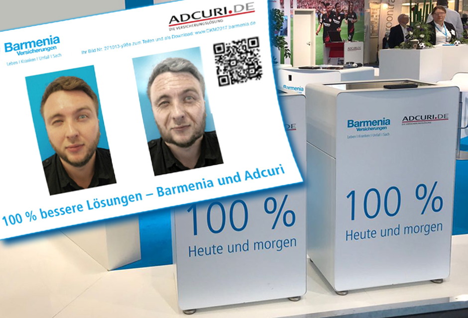 Fotoaktion Aging Dortmund - Alterungssoftware für Barmenia Versicherung